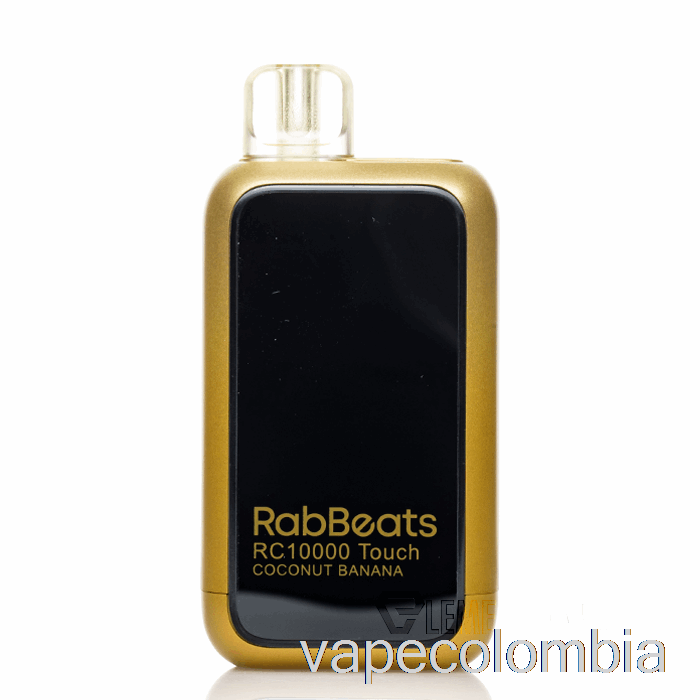Vape Recargable Rabbeats Rc10000 Touch Desechable Coco Plátano